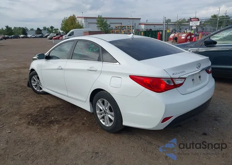 2014 Hyundai Sonata Gls z USA, uszkodzony, nr VIN 5NPEB4AC7EH871701